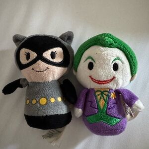Hallmark Itty Bittys Catwoman And Joker Plush Set